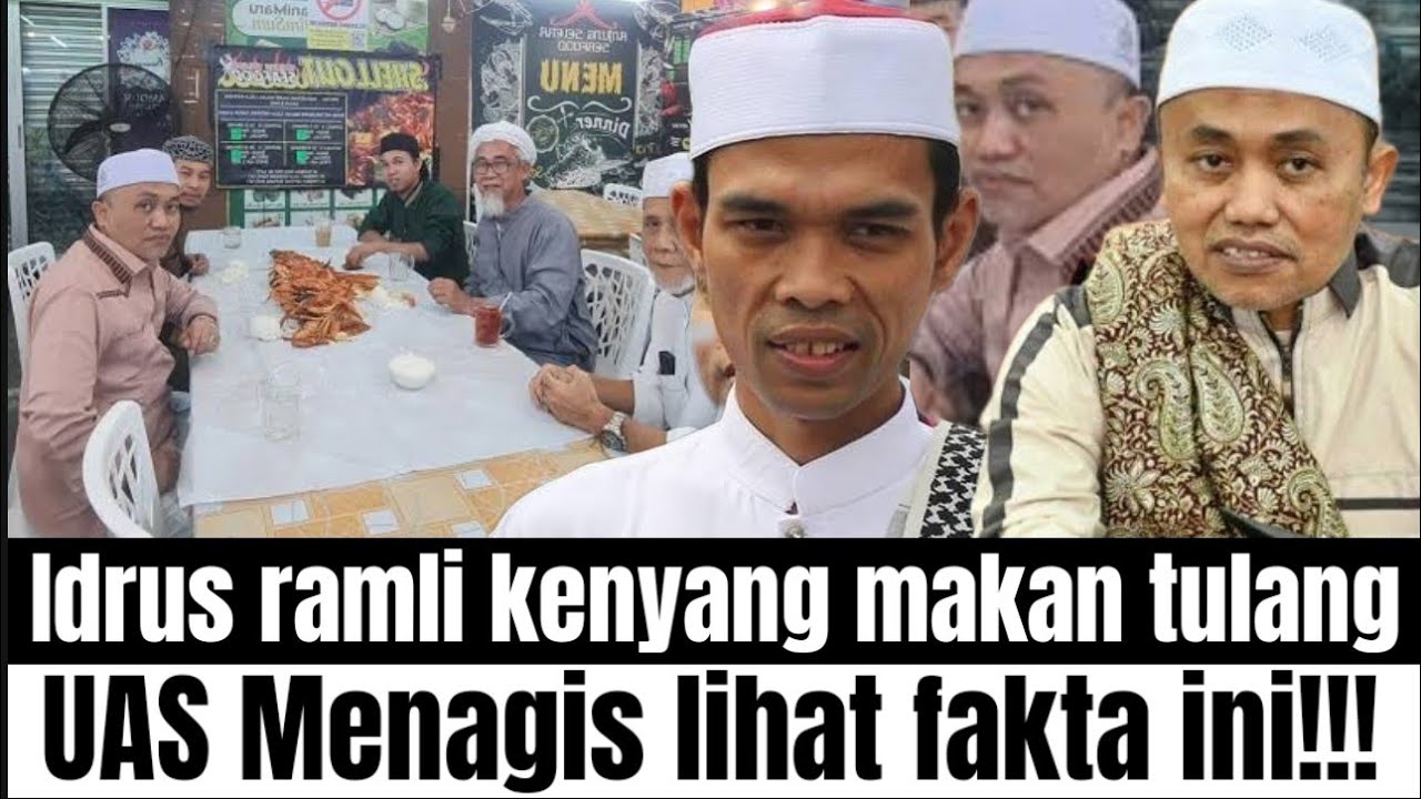 Idrus ramli Kenyang makan tulang!! UAS Nangis Lihat ini!!