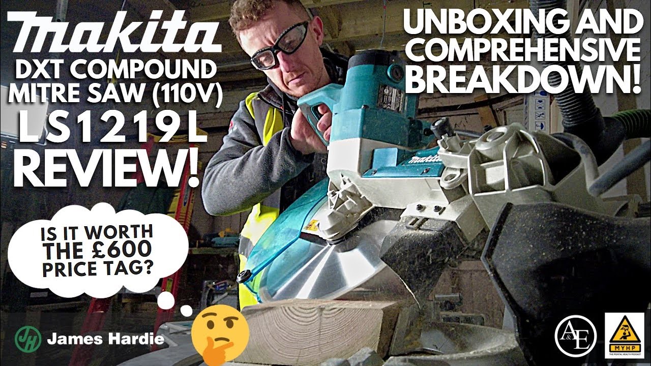 Лучшая торцовочная пила на рынке? | Makita LS1219L (110 В) | Распаковка и обзор!