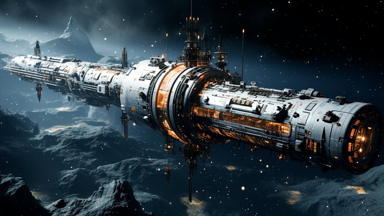 Radio Chatter From Jump Bridge & Space Station. Sci-Fi Ambiance for Sleep, Study, Relaxation