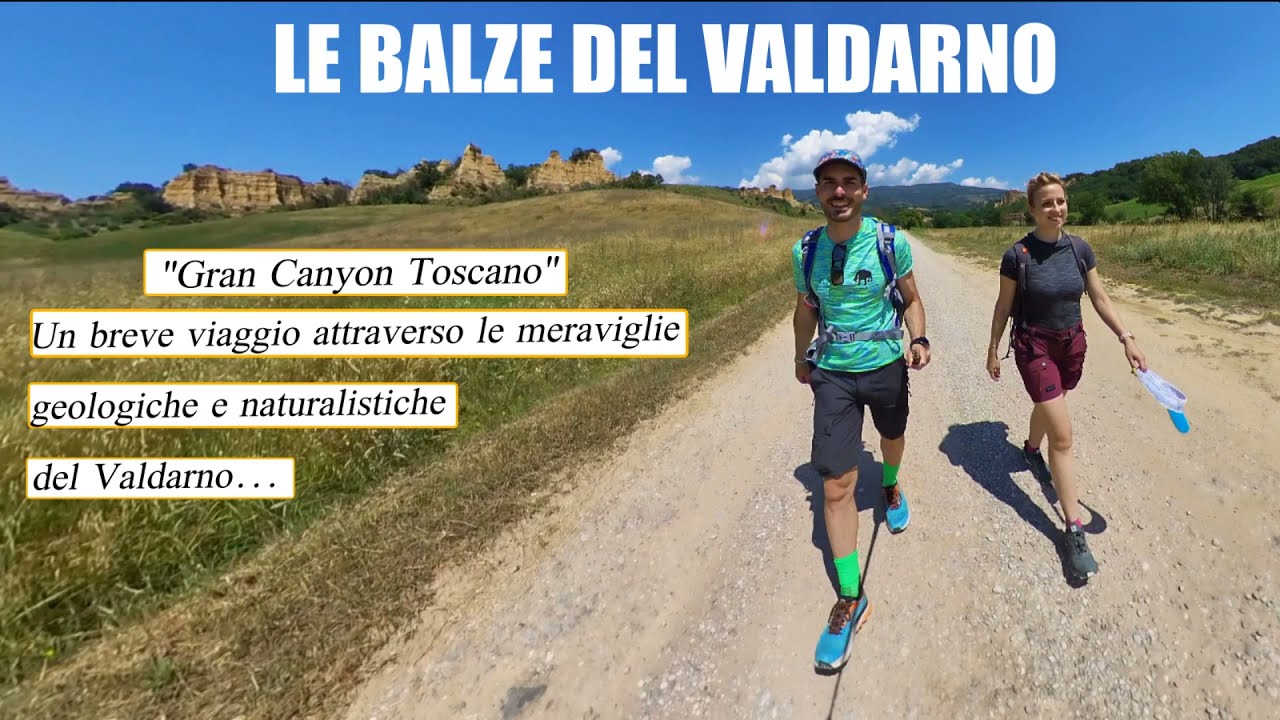 LE BALZE DEL VALDARNO - Escursione nel Grand Canyon Toscano