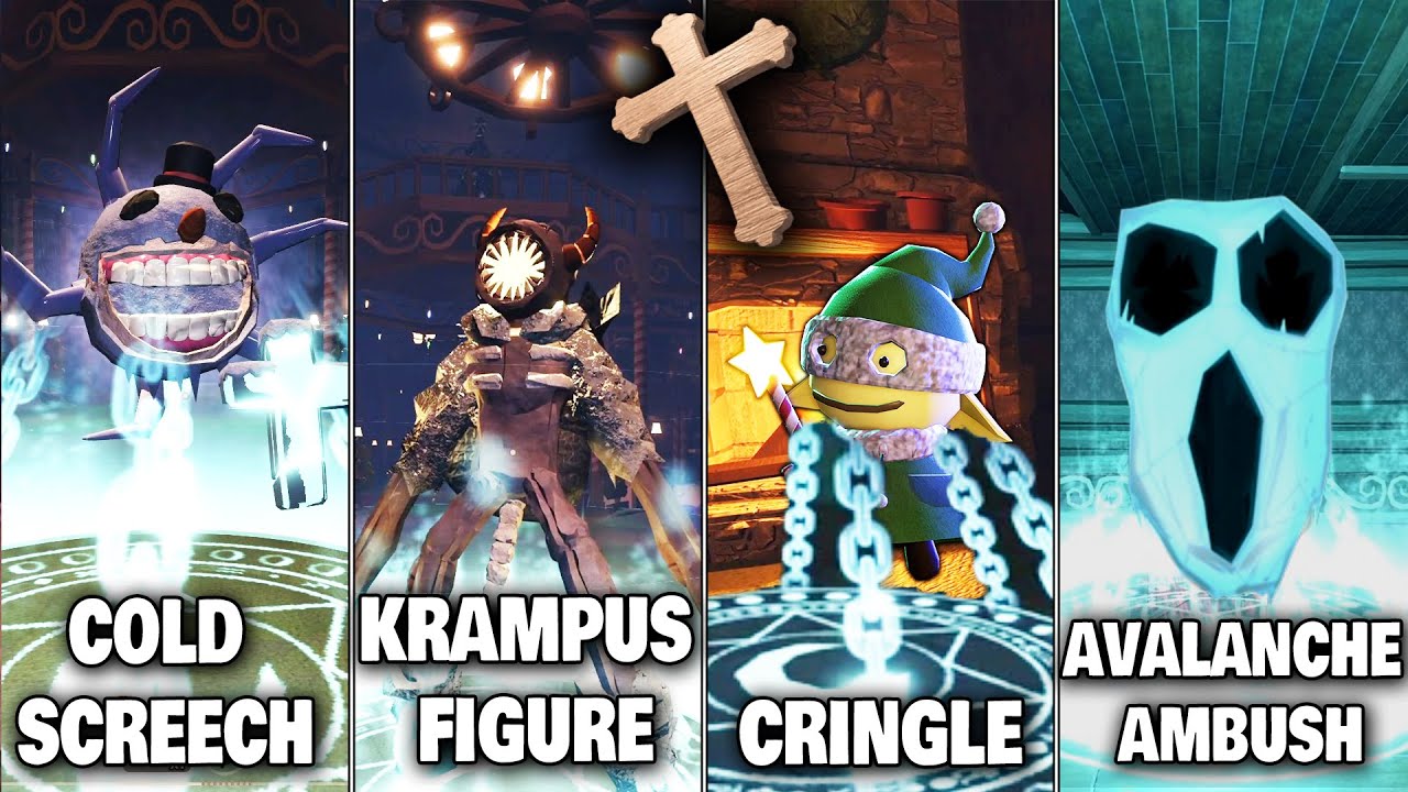 [ROBLOX] All NEW Crucifix Uses In DOORS Cringle's Workshop Update!
