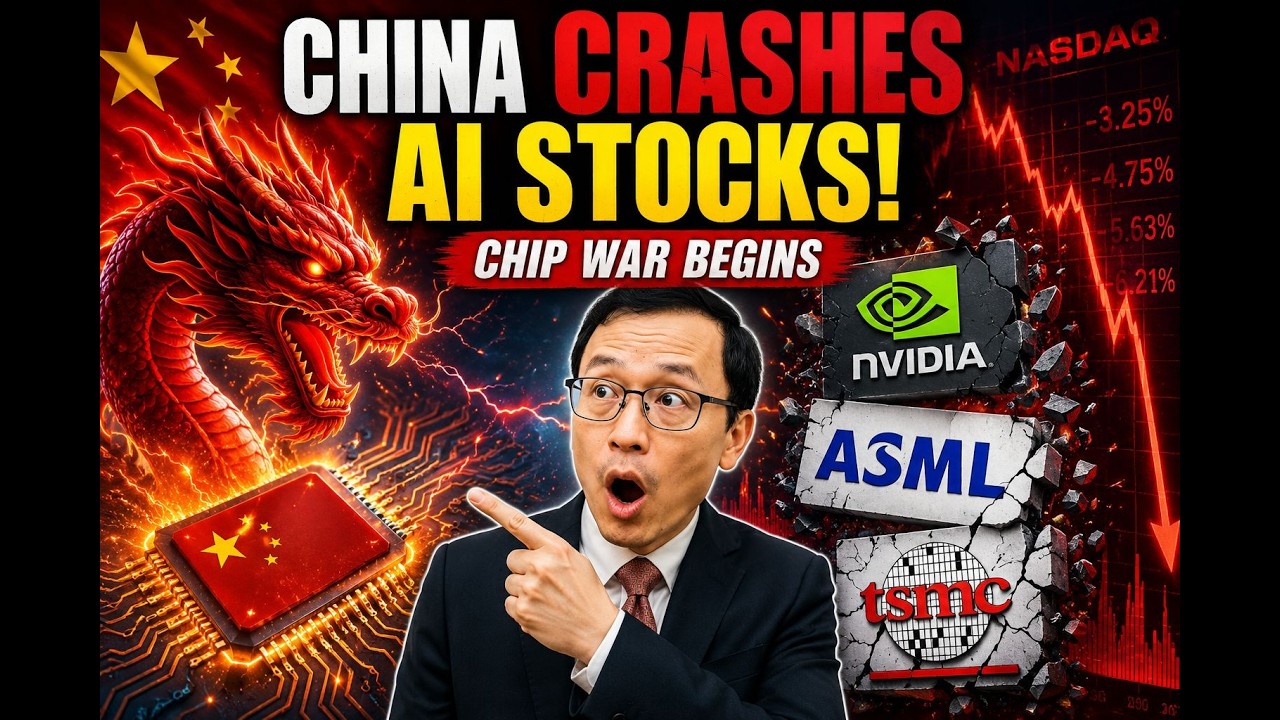 China is Crashing US & Global AI Stocks!