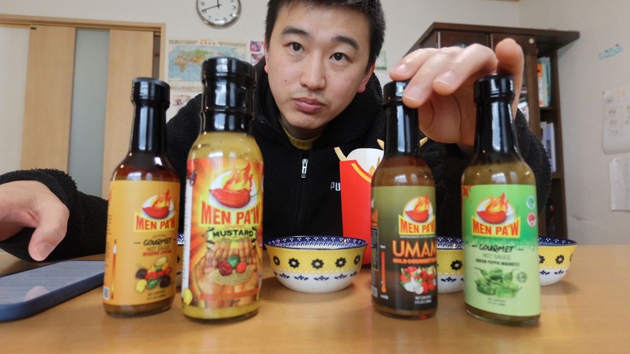 Haitian Hot Sauce Taste Test : Men Pa'w Collection