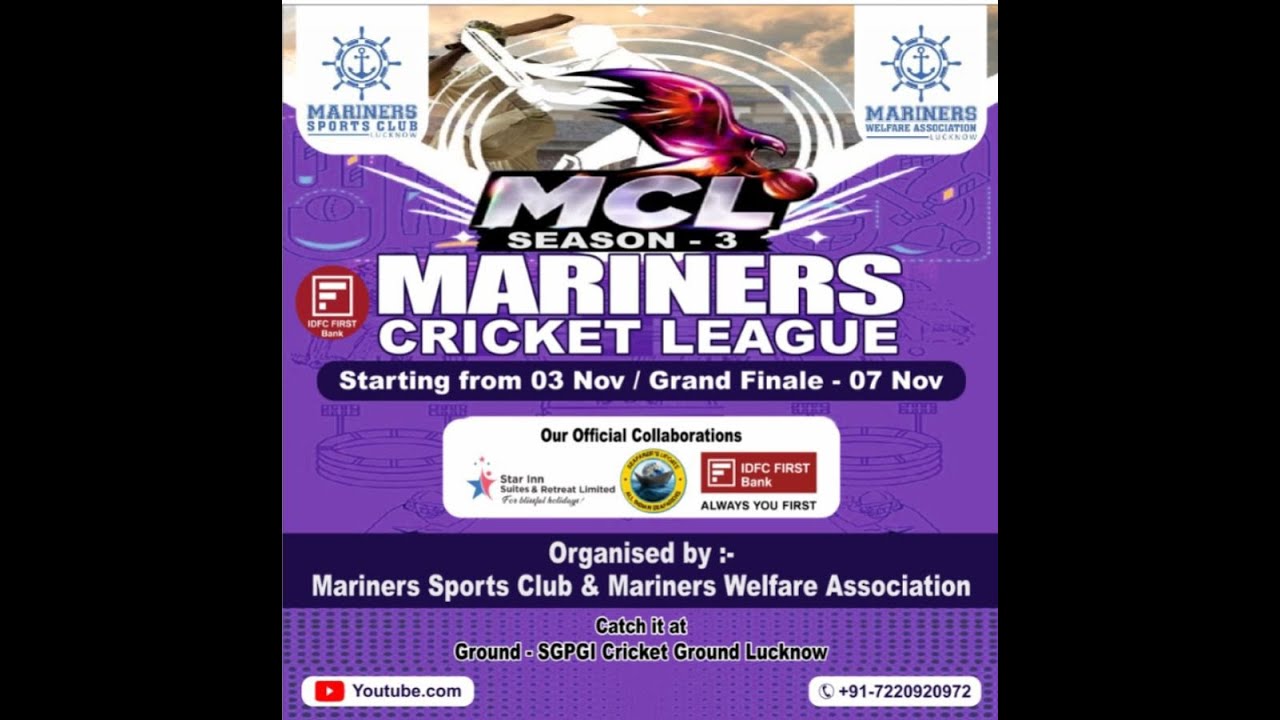 Mariners cricket league season 3    2025