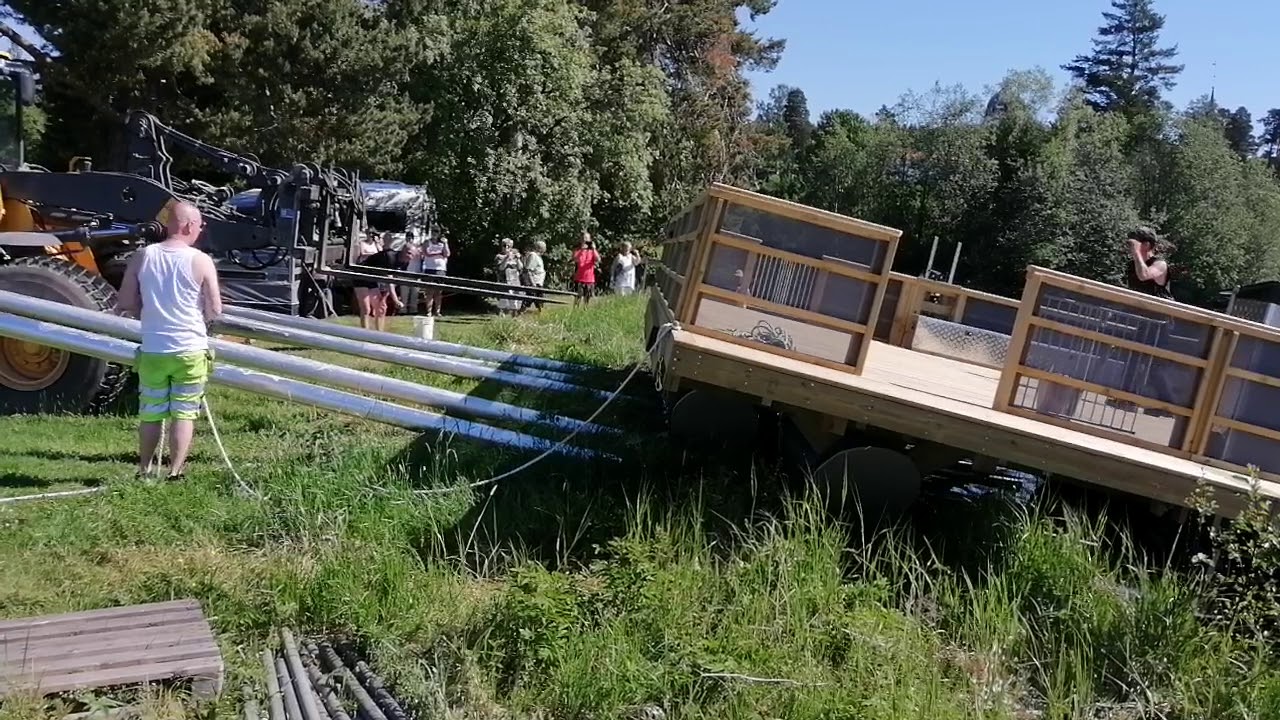 Sjösättning flotte