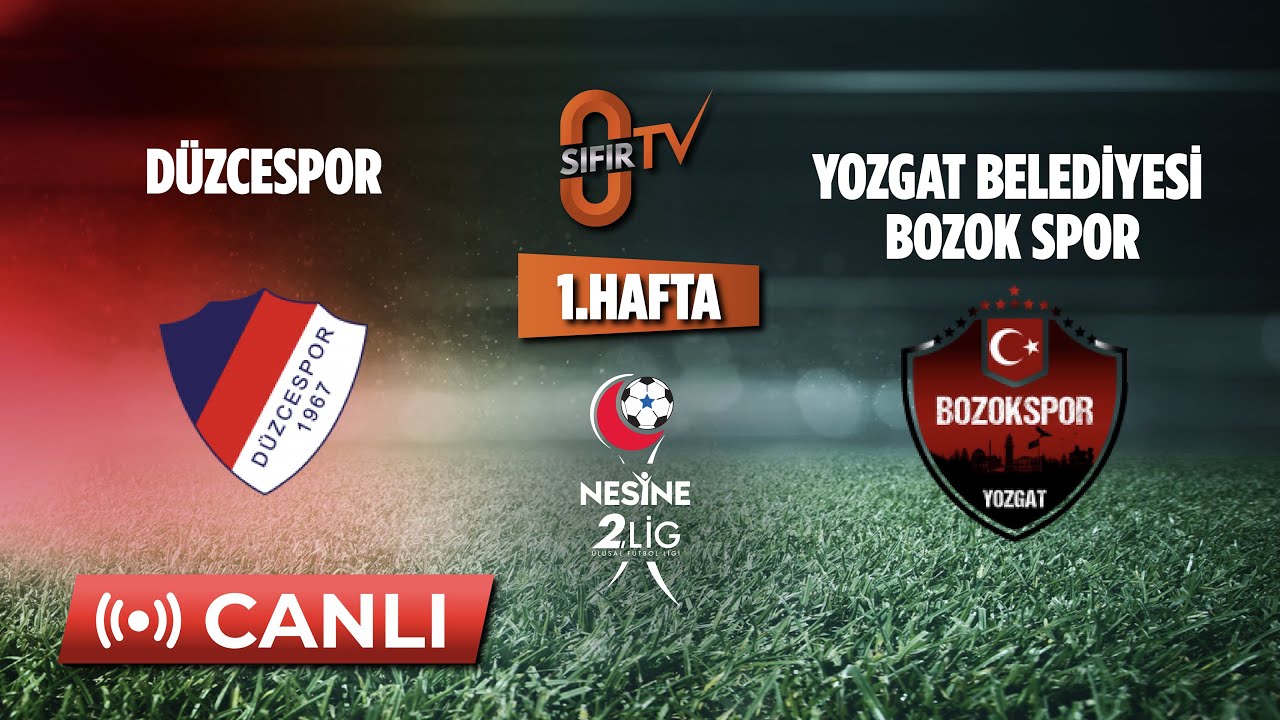 DÜZCESPOR - YOZGAT BELEDİYESİ BOZOK SPOR (3.LİG 3.GRUP 07.09.2025)