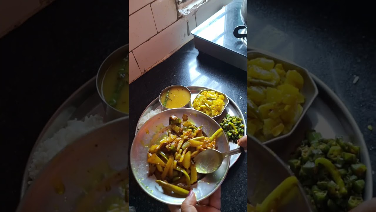 Everyday day  lunch thali idea #shorts