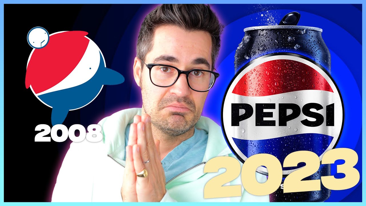 Les SECRETS du nouveau logo PEPSI de 2023