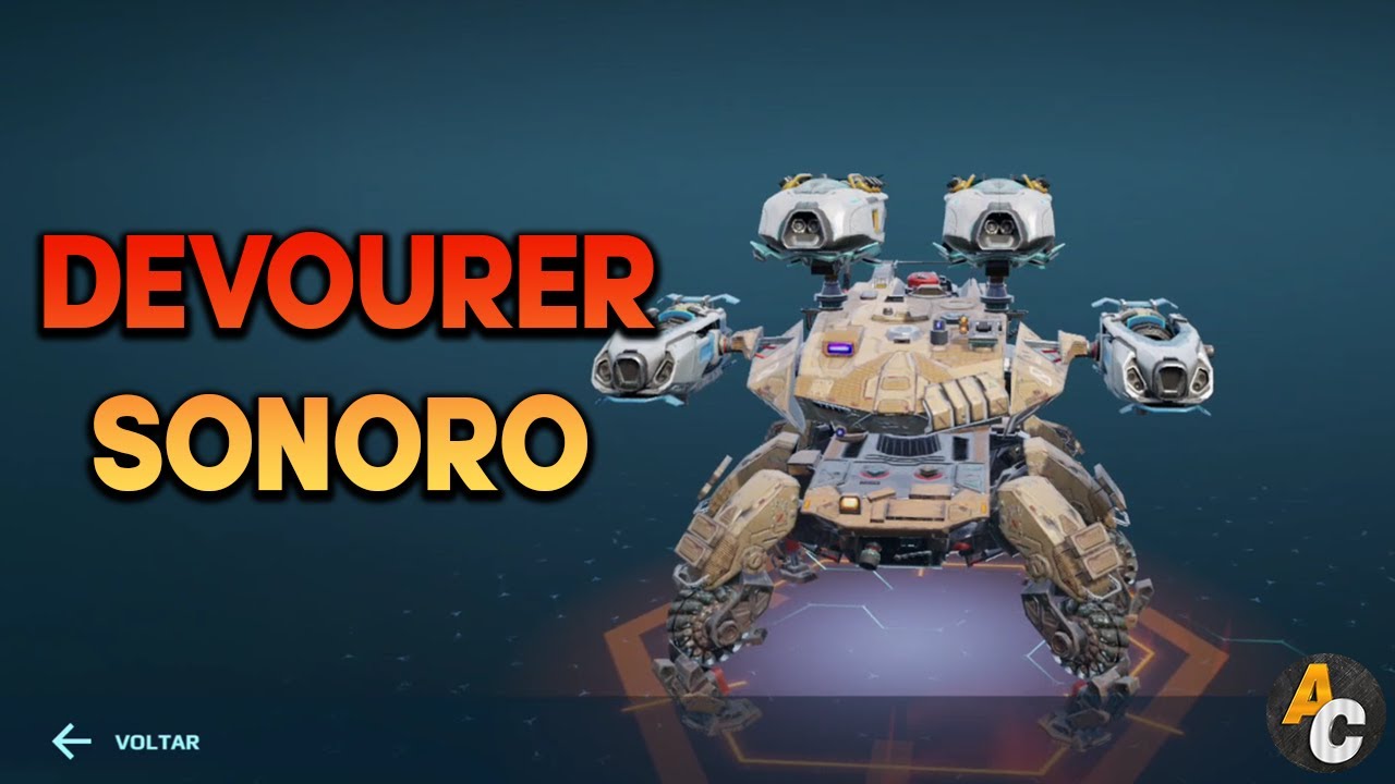 DEVOURER DE SOM SER&Aacute; O NOVO META? War Robots Brasil