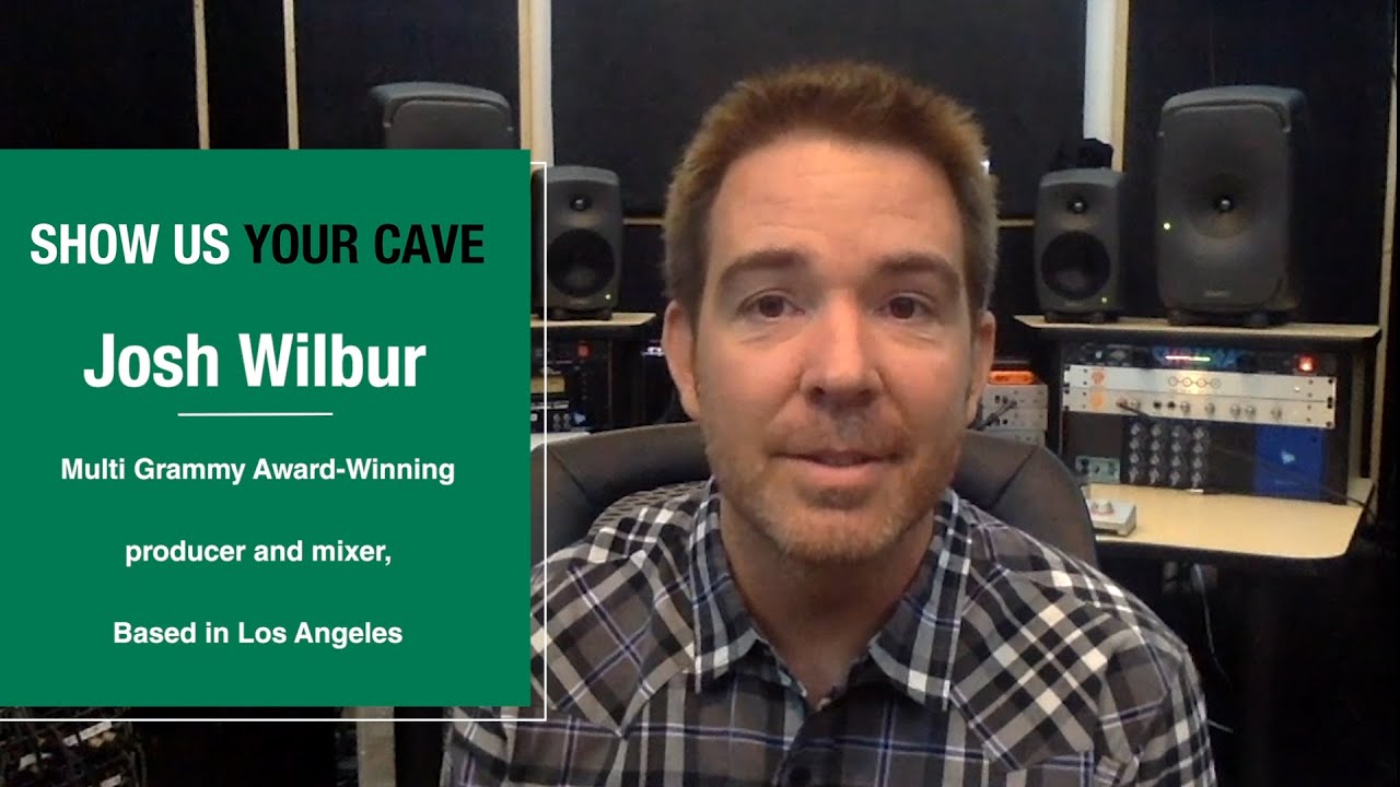 Record producer Josh Wilbur shows us his home studio - powered by Genelec monitors