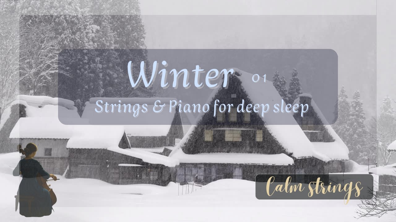 Silent Winter Ambient 01 | Strings & Piano for Deep Sleep