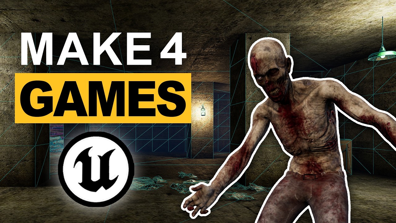 The Fastest Way to Learn UE5 (Build 4 Games)