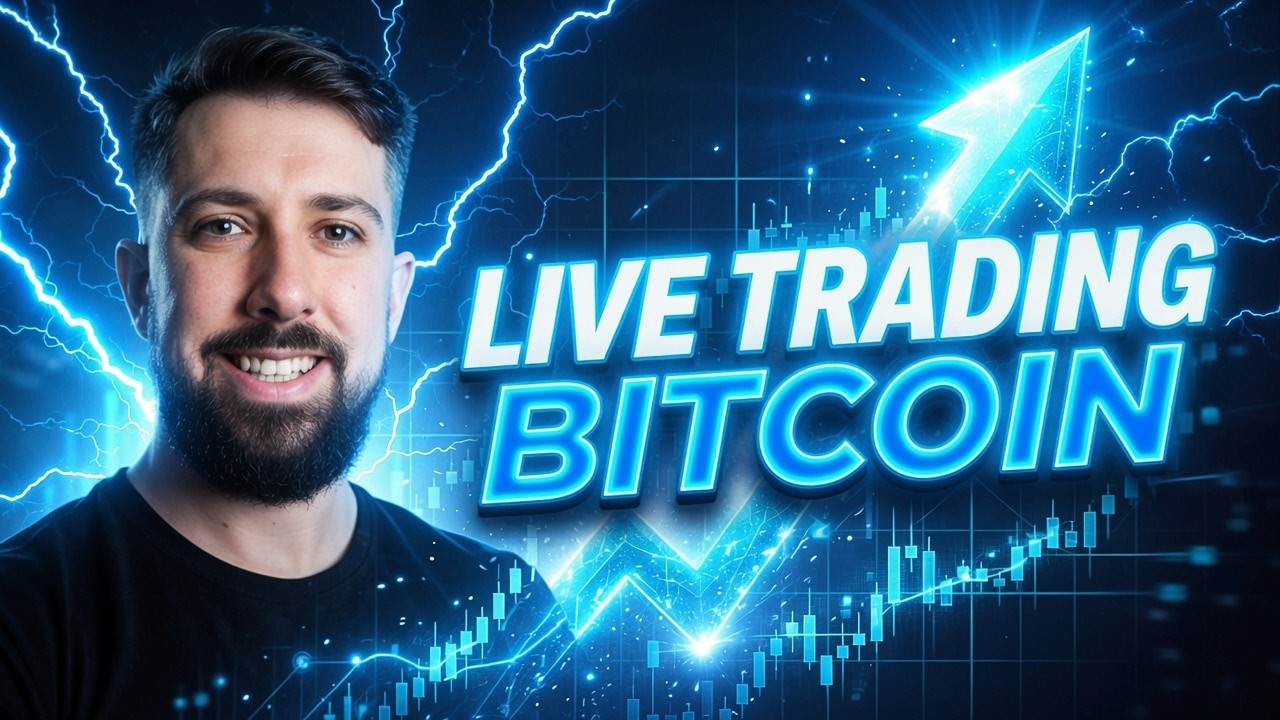 🔋LIVE BITCOIN TRADING 📉📈  Crypto and Market Analysis