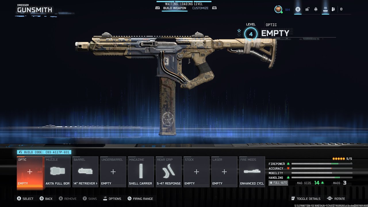 CoD BO7 Black Ops 7 & Warzone - Blueprint - Shotgun - Akita - Dredger - Weapon Inspect