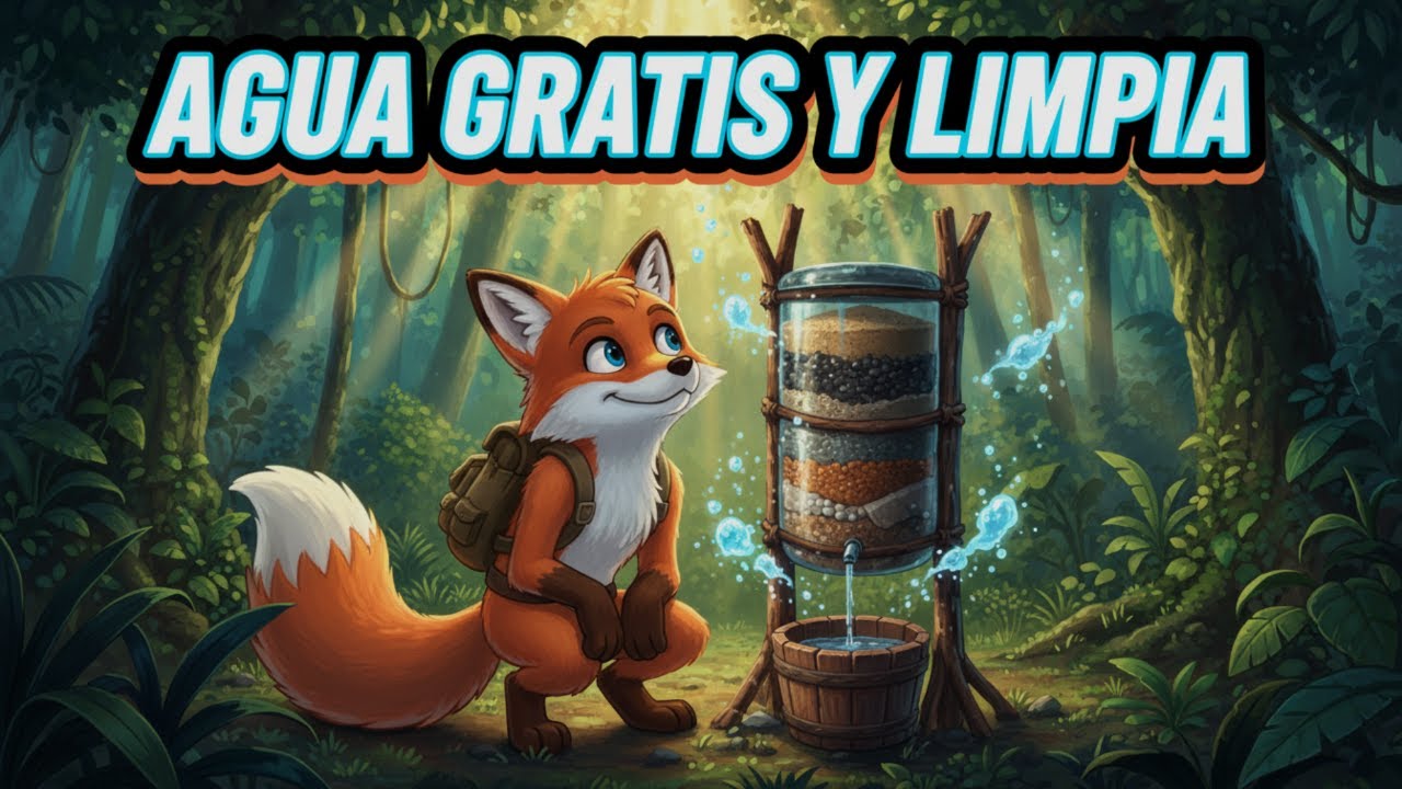 Construye un Filtro de Agua de Emergencia GRATIS