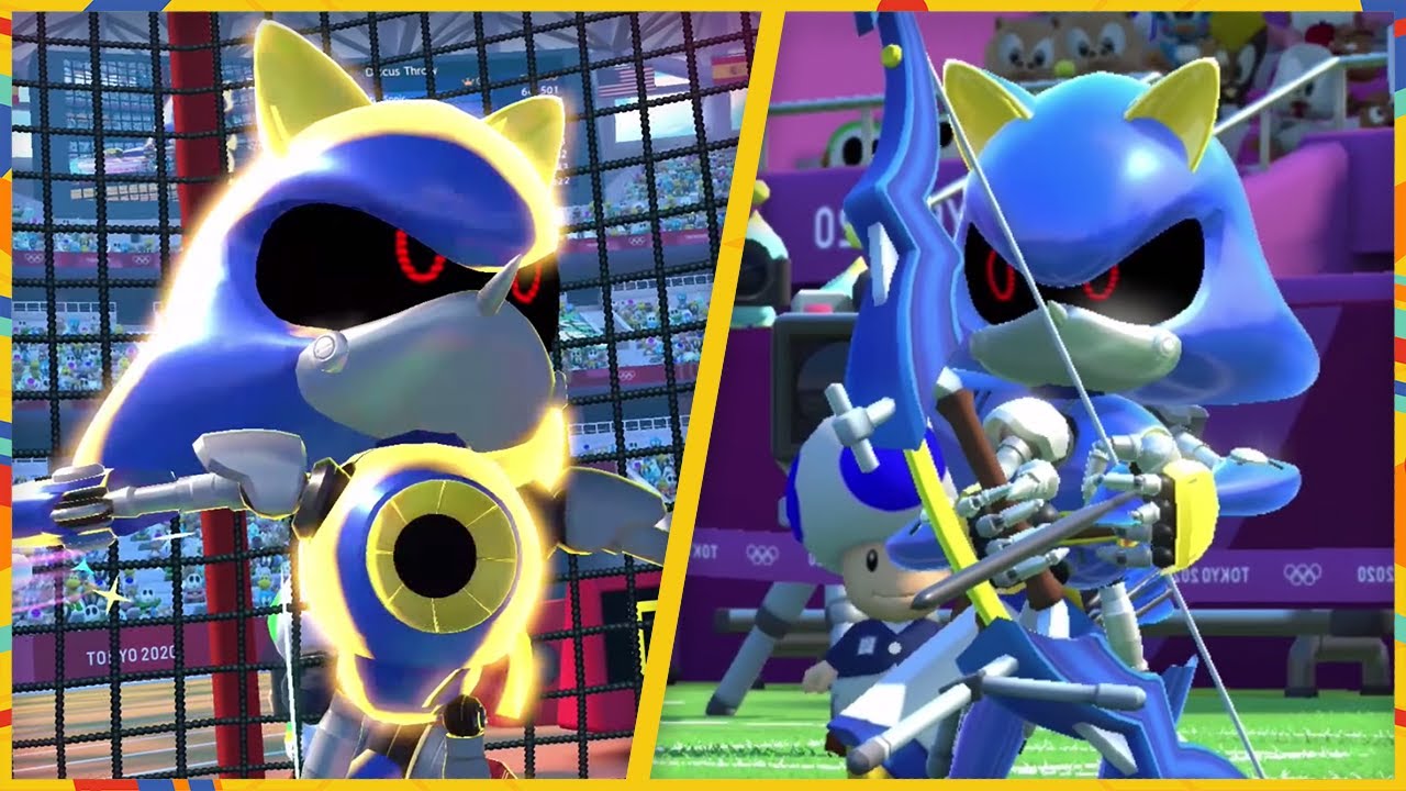 All 24 Events (Metal Sonic gameplay) | Mario & Sonic at the Olympic Games Tokyo 2020 (Switch)