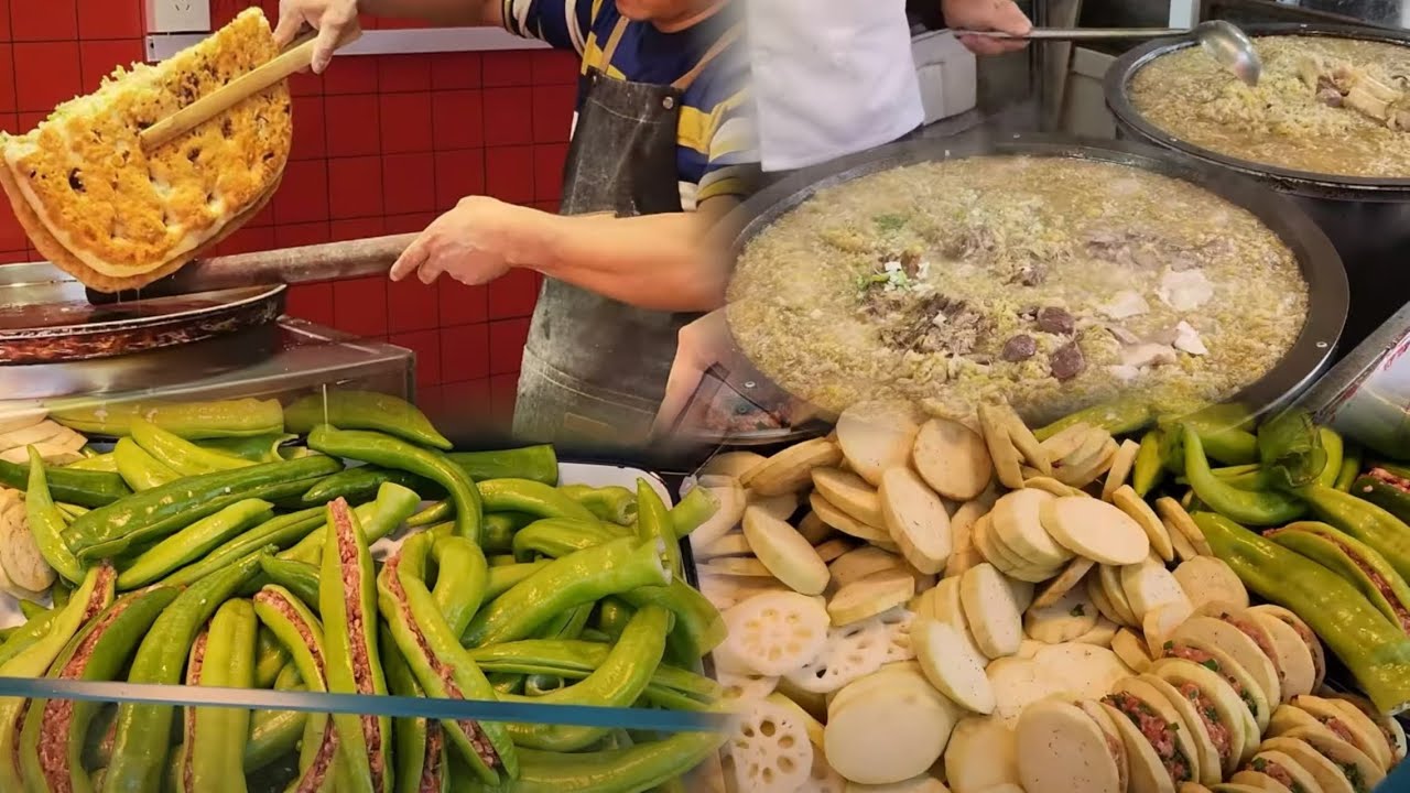 Утренний рынок в Северо-Восточном Китае|Далянь:Вкусная уличная еда.Пожалуйста, включите перевод