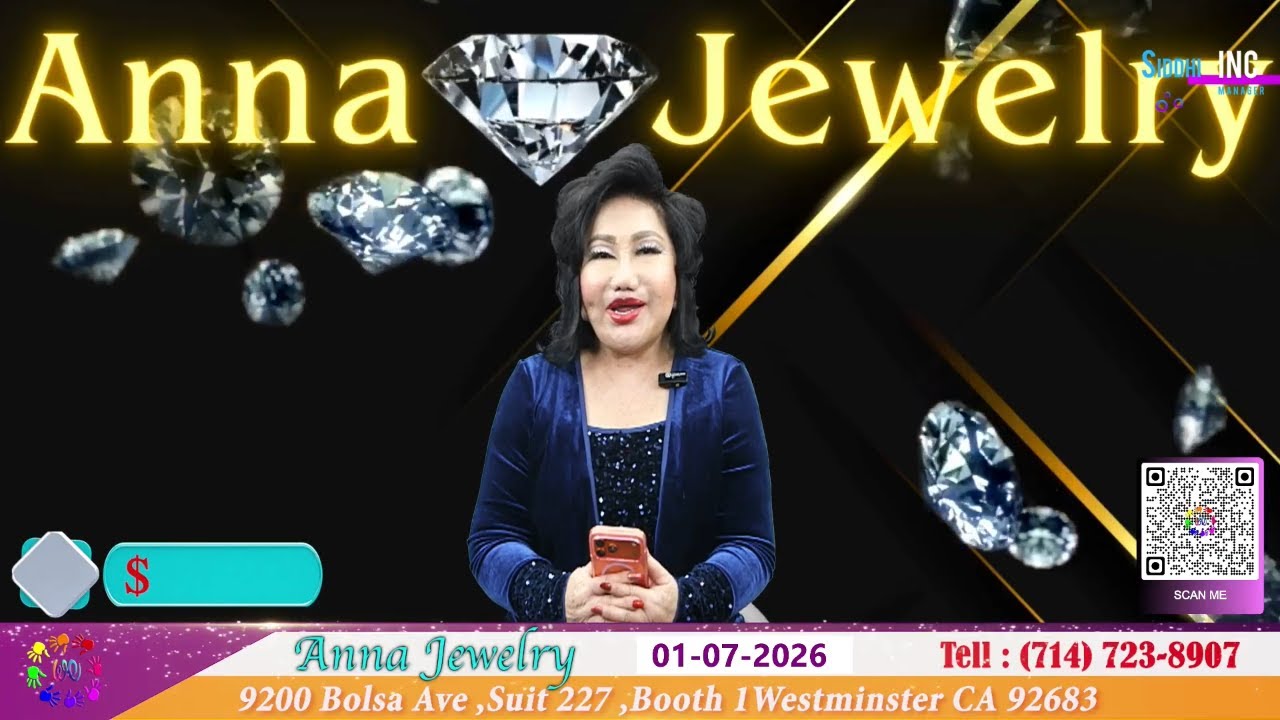 Anna Jewelry 1-07-2026 |NEW YEAR SALE 10% OFF|Nu Trang Cao Cap Phuoc Loc Tho#annajewelry #welivecali