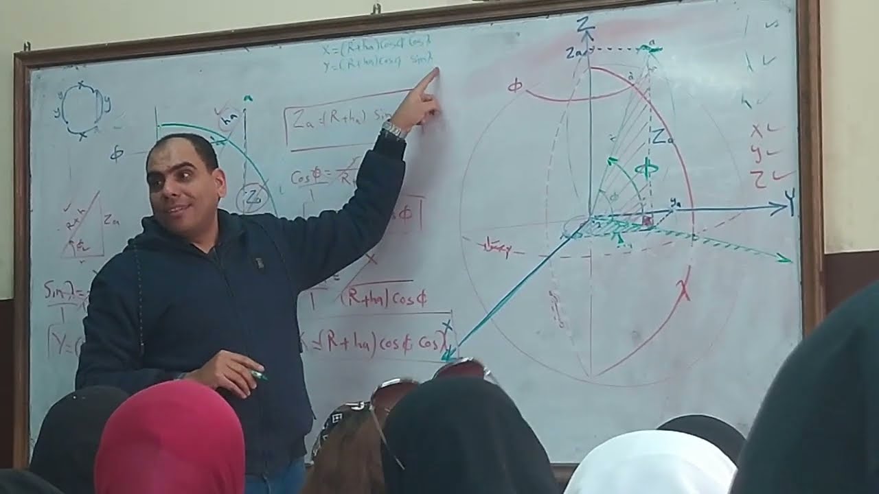 المحاضرة الثانية جيوديسية الجزء الاول