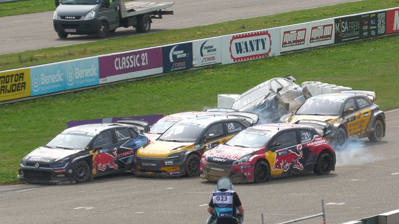World RX of Benelux 2024 | Best Of Crash And Action