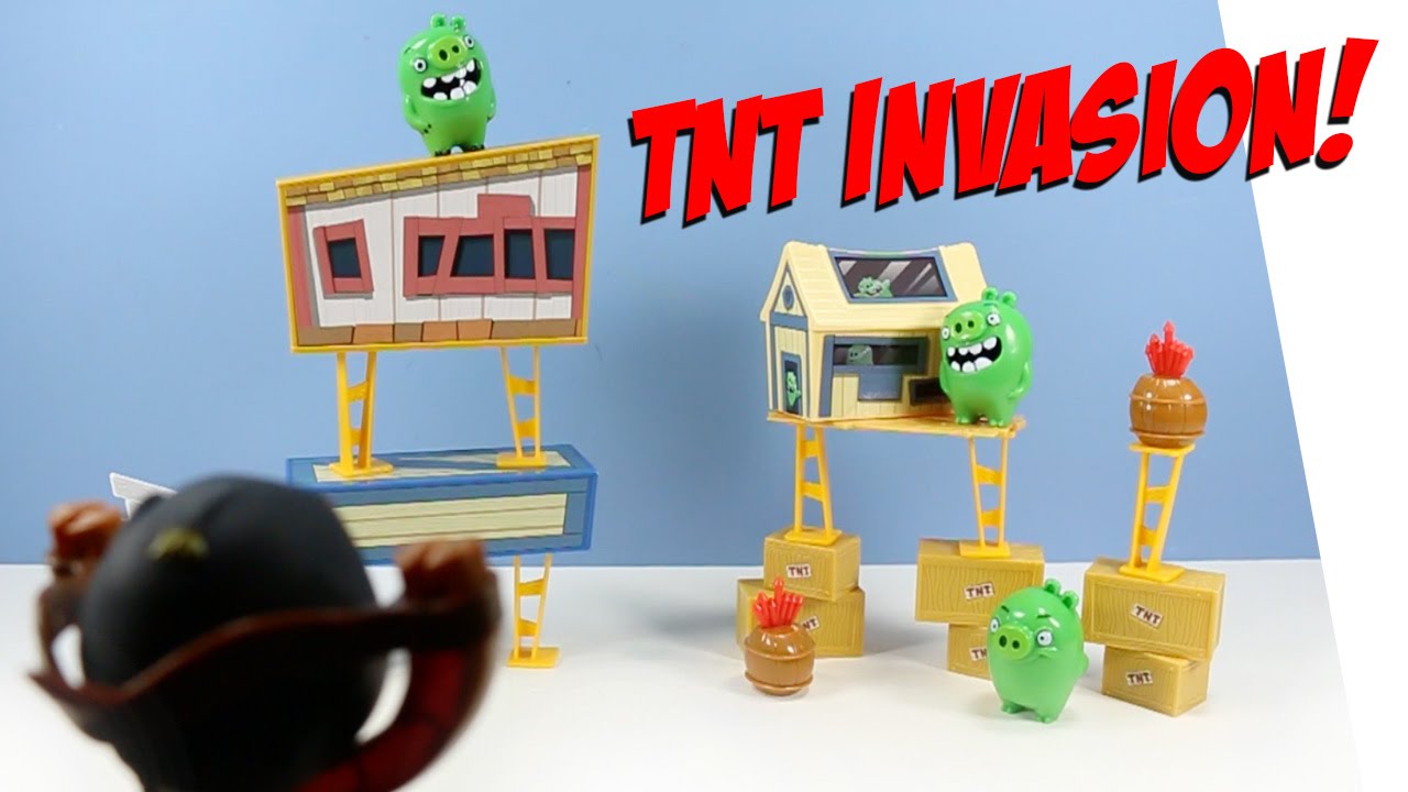 The Angry Birds Movie TNT Invasion Playset Toy Spin Master