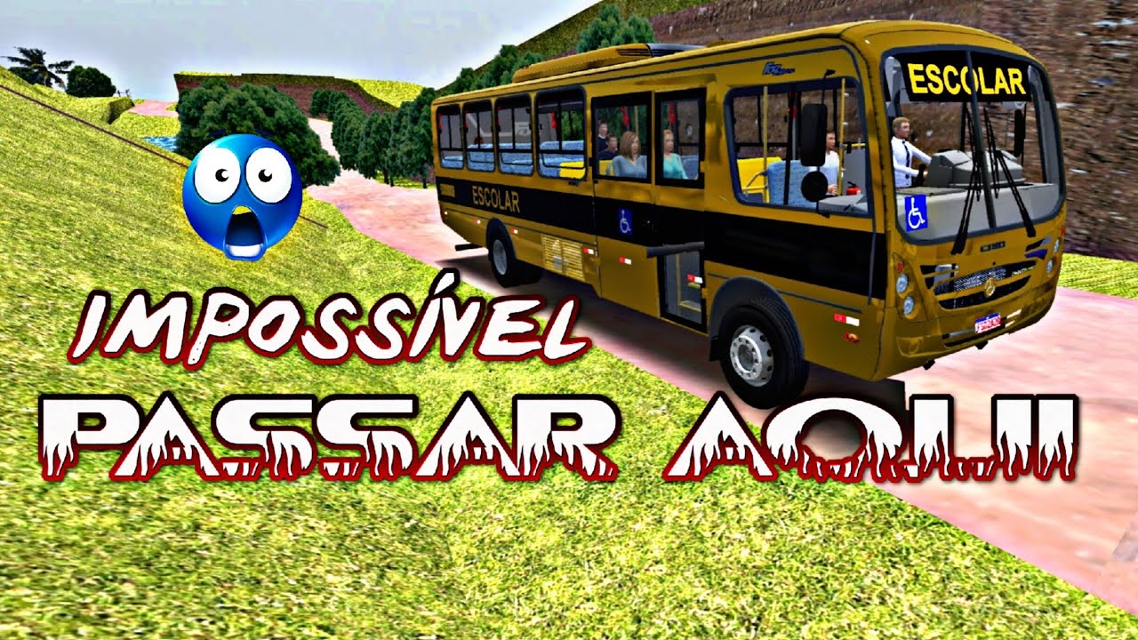 🔵 PROTON BUS SIMULATOR/MOD[AN3D] CAIO FOZ SUPER ESCOLAR MB
