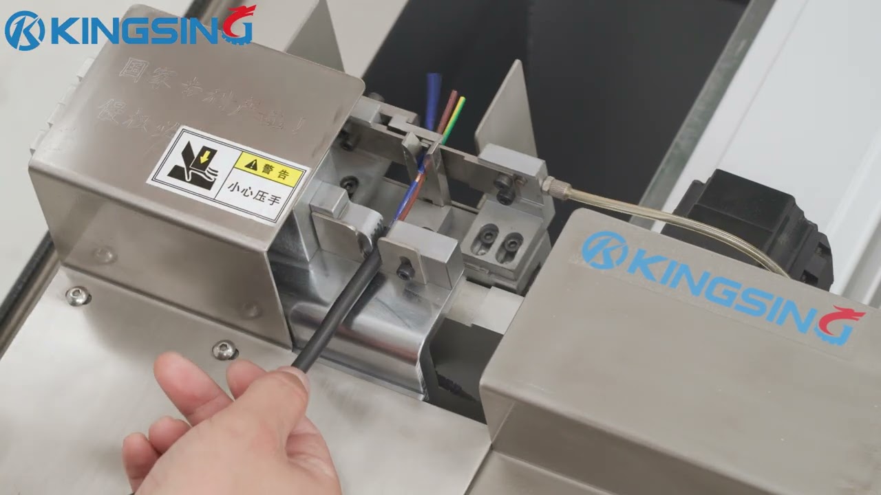 Core Wire Shortening and Stripping Machine
