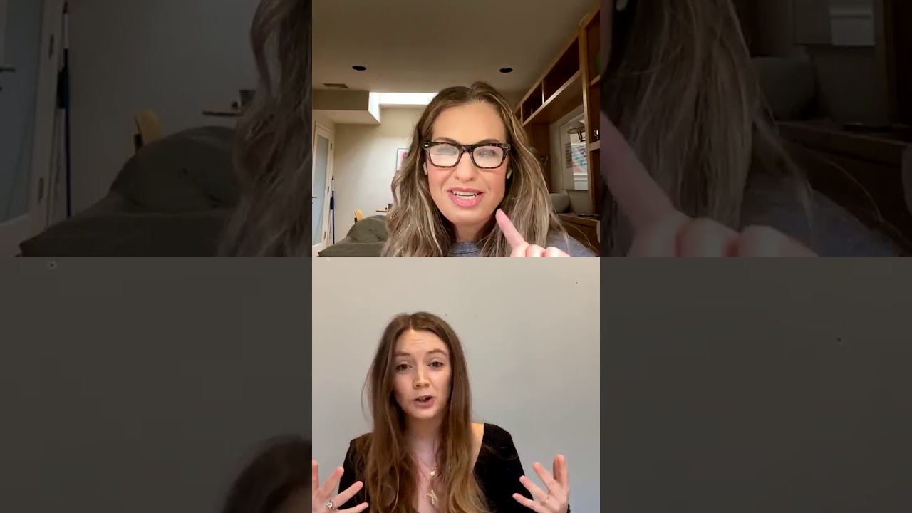 Leslie Grossman's instagram live with Billie Lourd (November 1st, 2020)