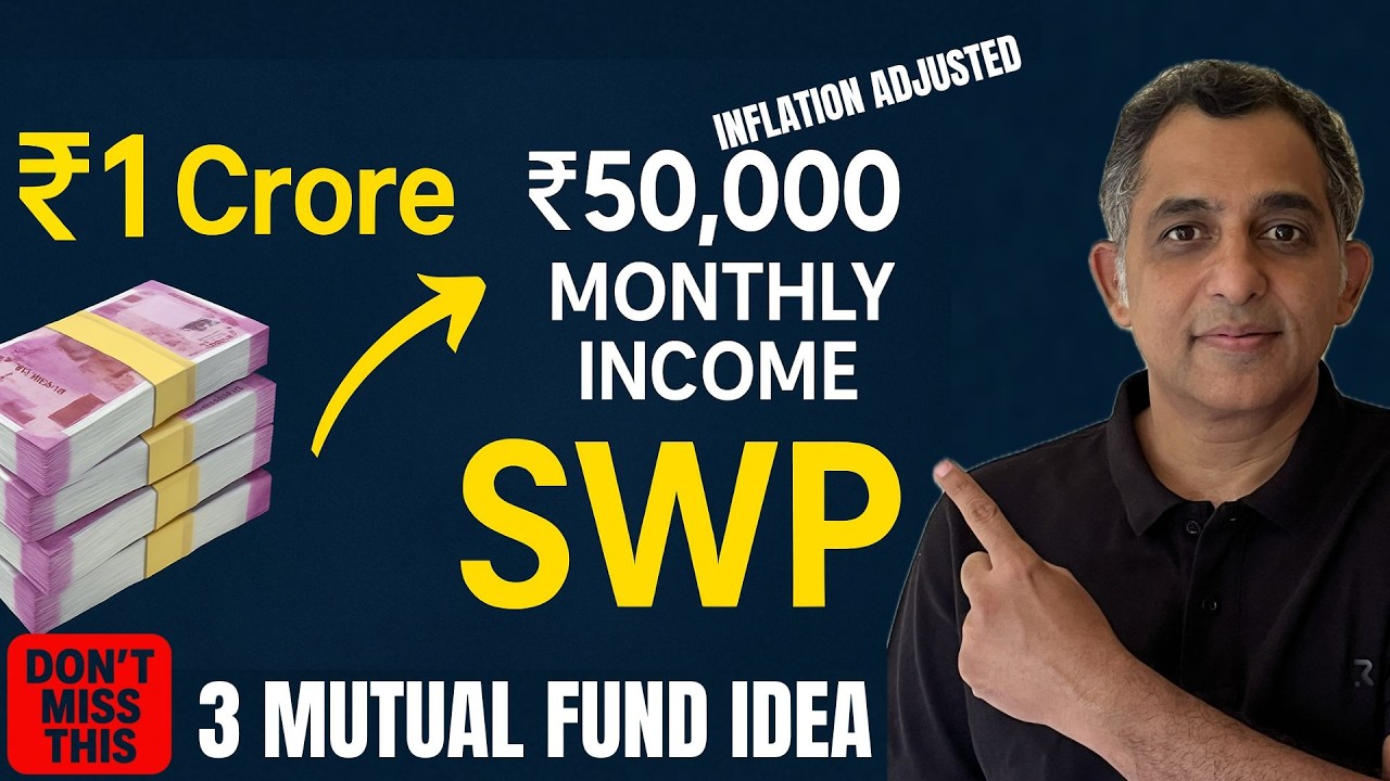 Income Need Not Dry with this SWP – ₹50K Monthly, For 25 Years?  | 3-Tier Strategy Explained!