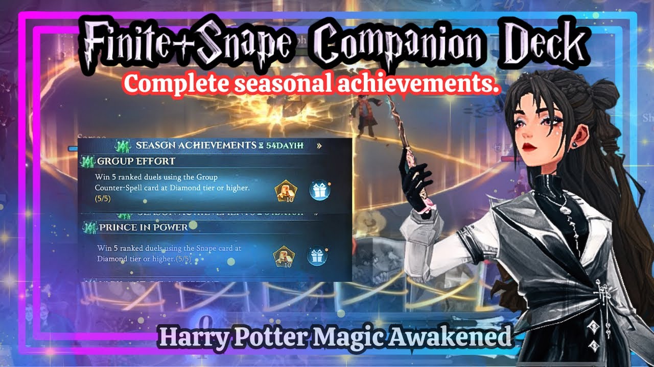 FINITE+SNAPE COMPANION IN DUO DUELS- Harry Potter Magic Awakened