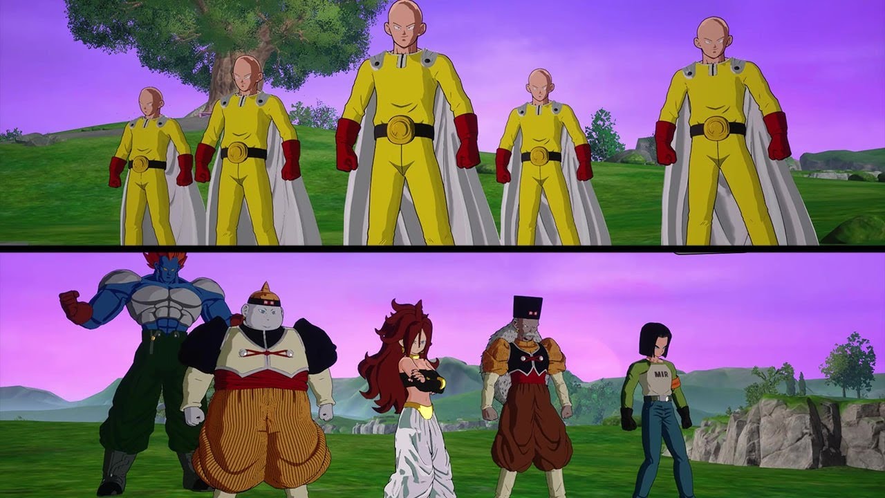 Team Saitama VS Team Androids (CPU VS CPU) - Dragon Ball Sparking! Zero Mods