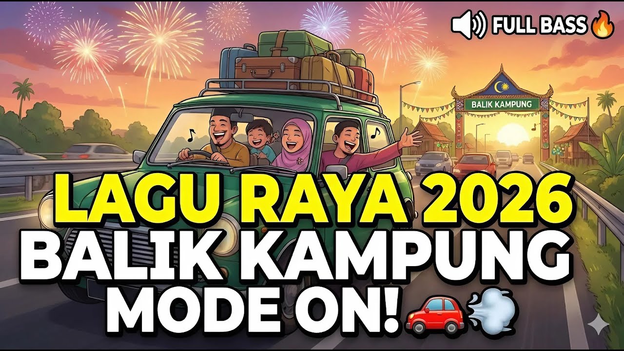 Lagu Raya 2026 Balik Kampung 🚗 Raya Raya Raya! 🧨 Koleksi Lagu Lebaran Paling Syok & Ceri
