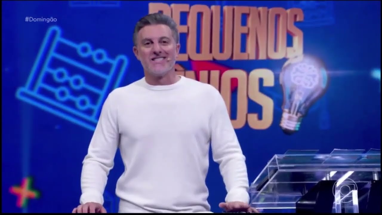 Episódio 06  Pequenos Gênios Time Globogenios x Time Invencríveis  Domingão com Huck (17/08/2025)