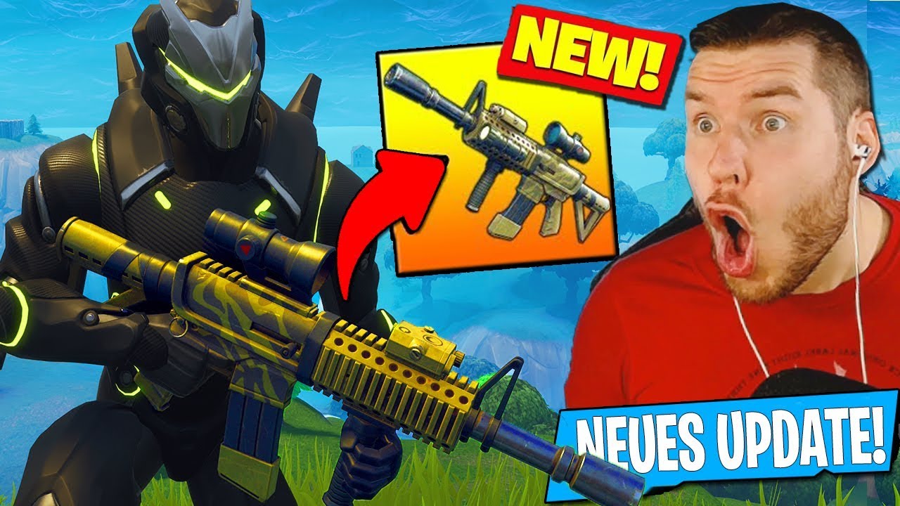 du glaubst nicht, was die NEUE WAFFE kann! FORTNITE neues UPDATE!