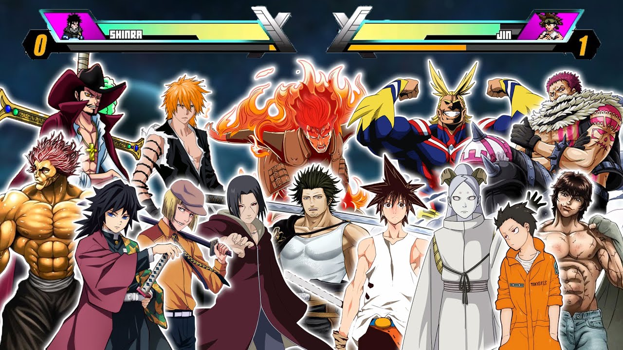 PERTARUNGAN SEMUA ANIME !!! | Jump Force Mugen V10