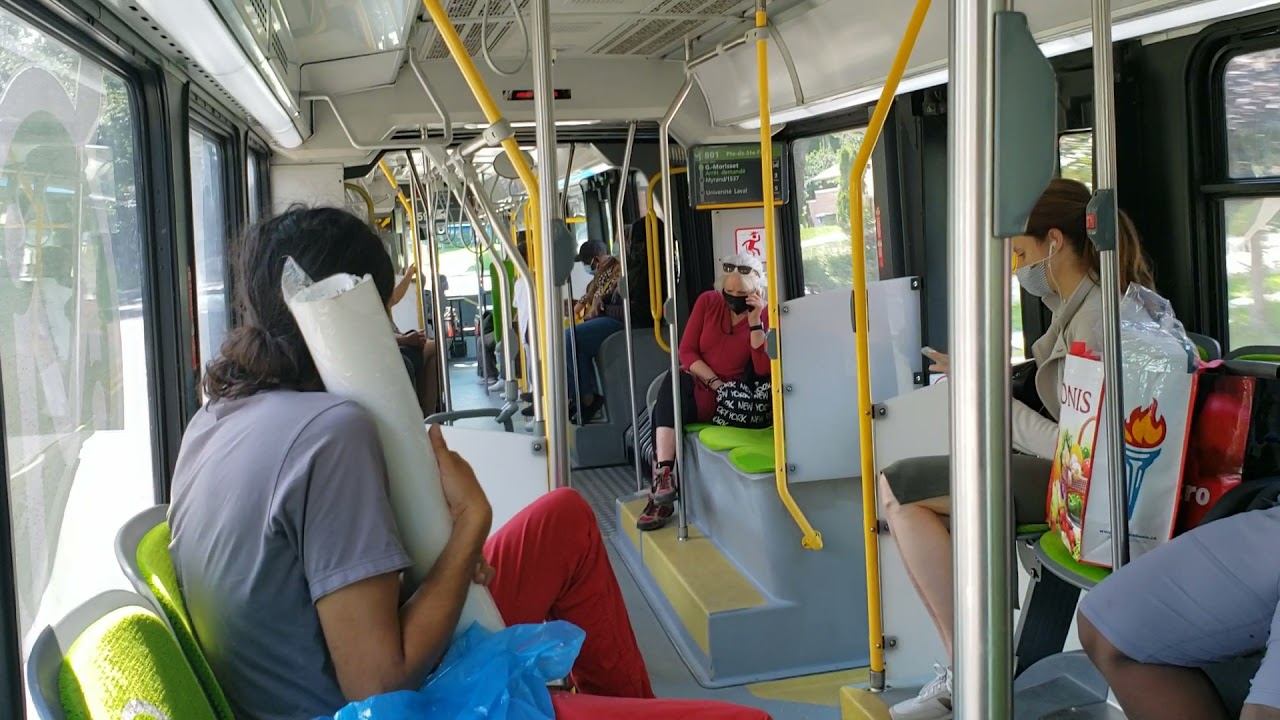 A ride on RTC 1659 (2016 NovaBus LFS artic HEV)