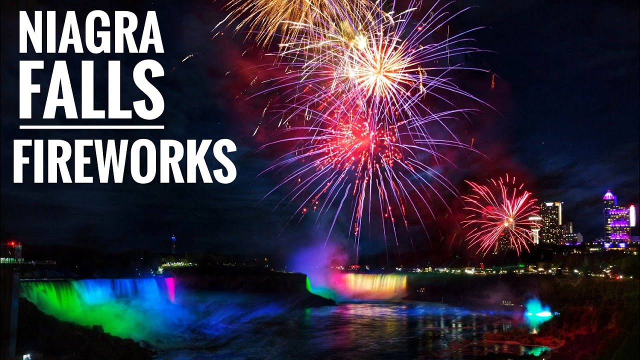 2022 Niagara Falls Fireworks Full Show | 4K | Beautiful Fireworks at NIAGARA FALLS, ONTARIO - CANADA