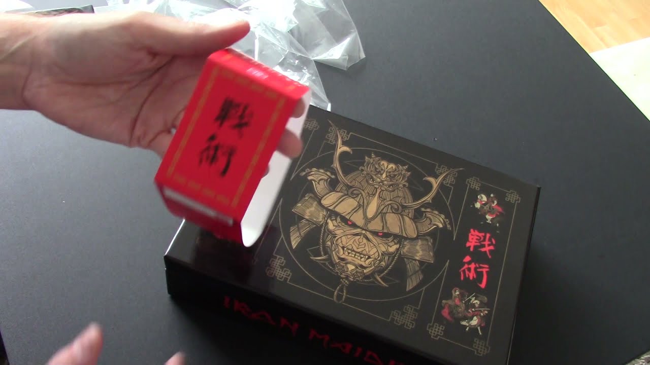 UNBOXING Iron Maiden Senjutsu Super Deluxe Box Set (with manufacturing error)
