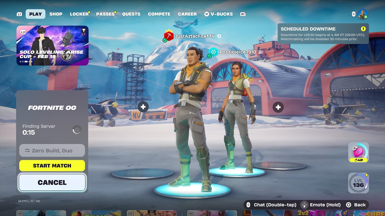 🚨LIVE - OG FORTNITE DUOS ZERO BUILD