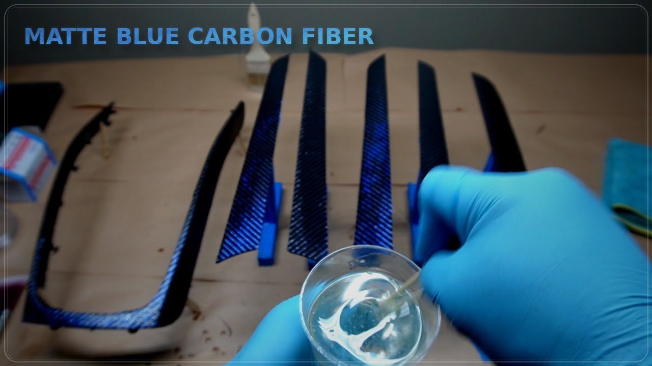 EP#9 | Matte Blue Carbon Fiber Lamination