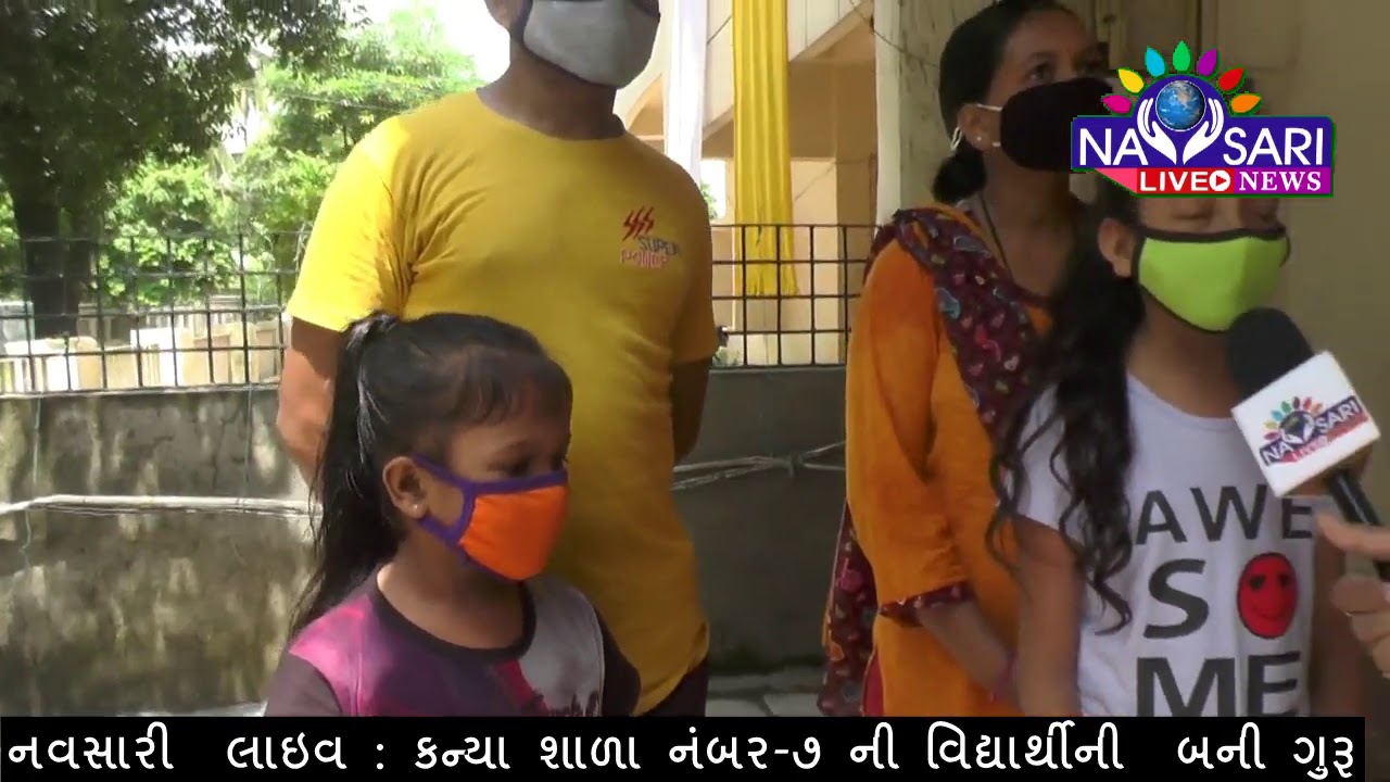 NAVSARI LIVE : Student of Navsari described online education differently