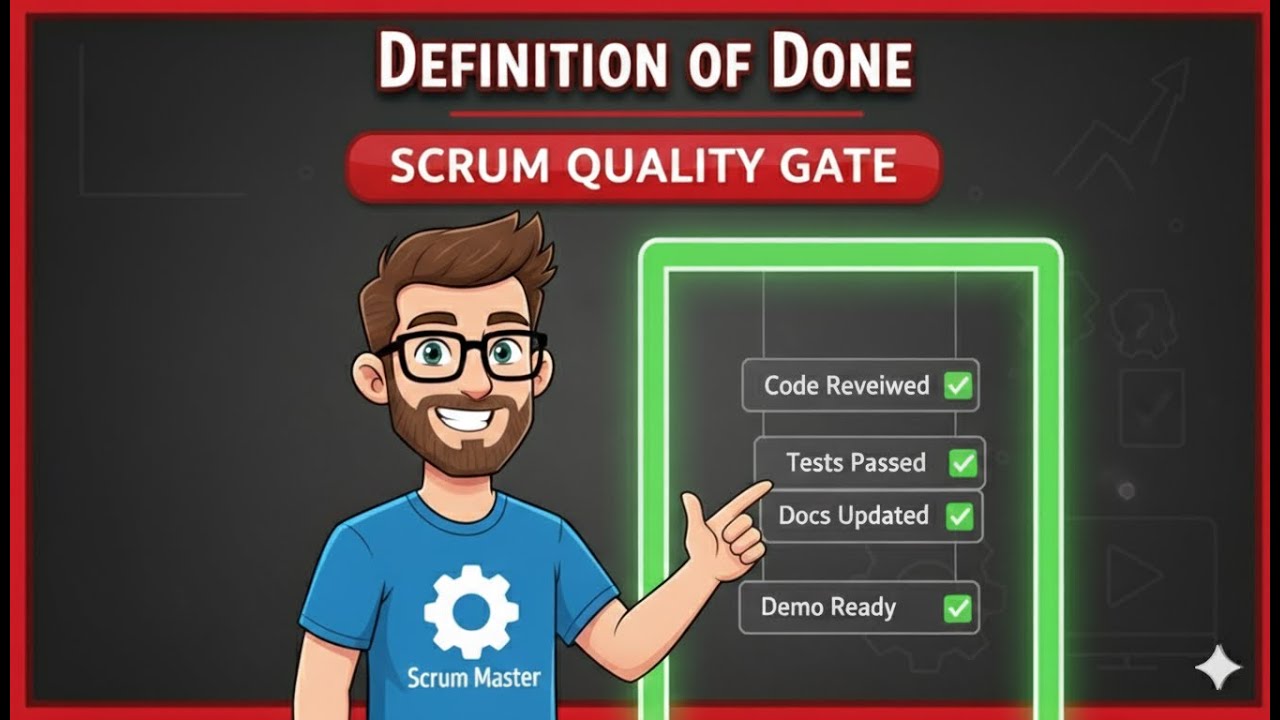 Definition of Done : scrum quality gate in 5 mins