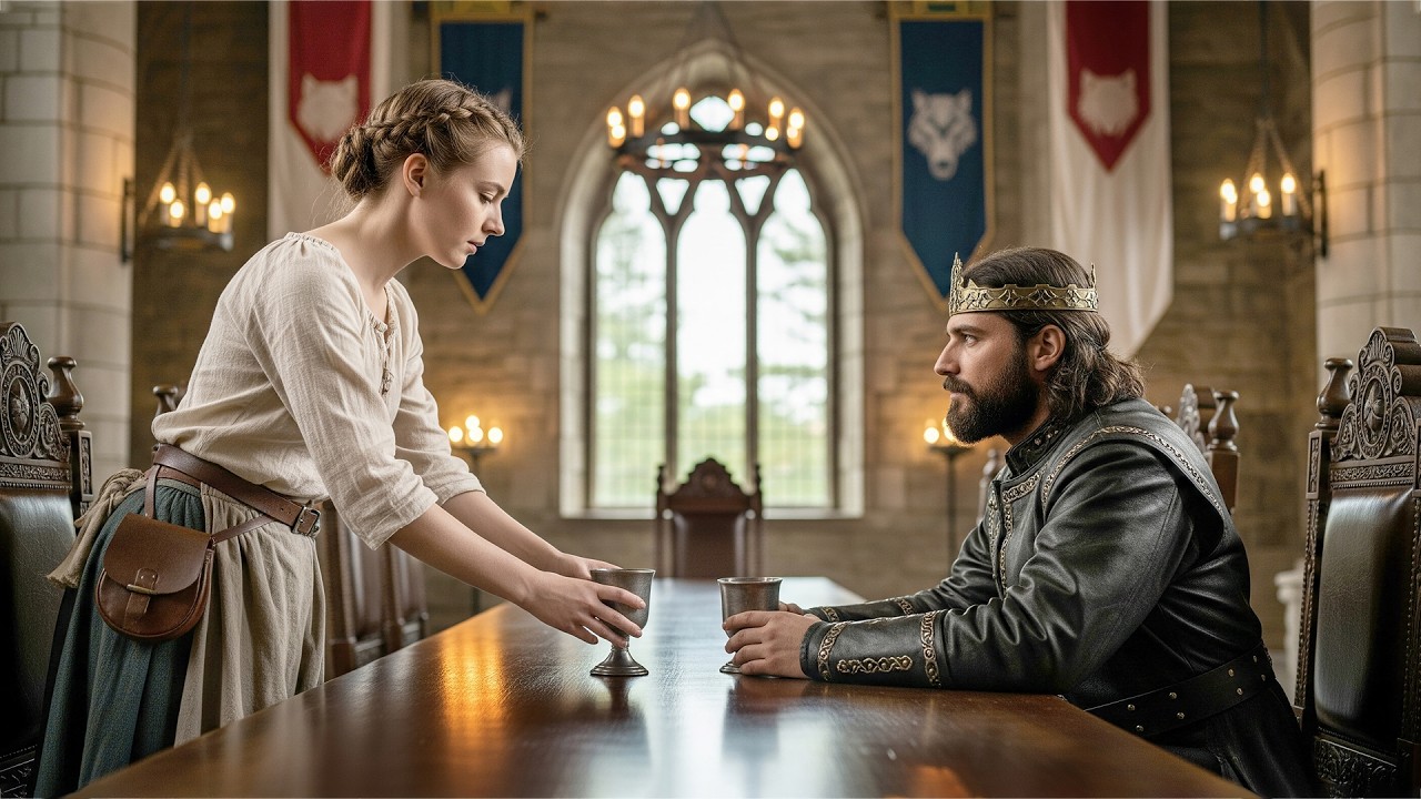 The Omega Waitress Switched His Cup in Silence — The Alpha King Realized She’d Saved His Life