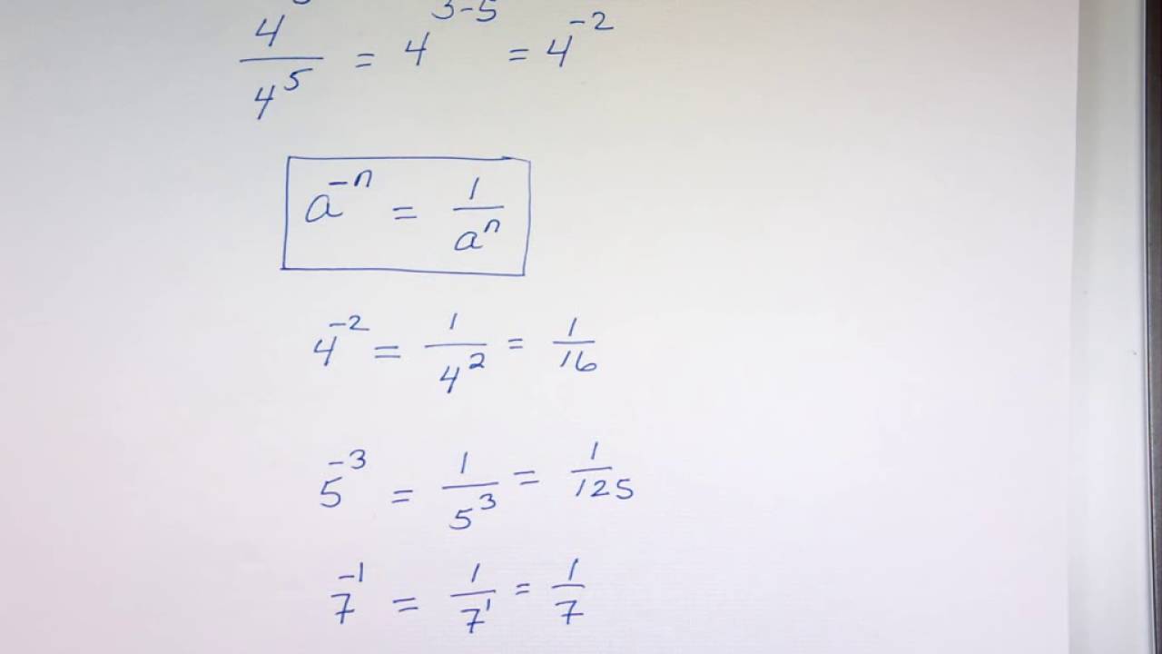 Exponents