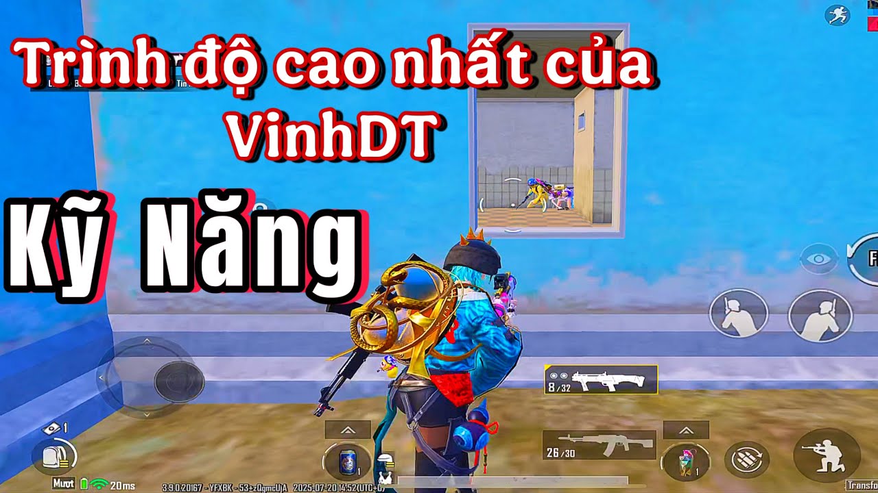 VinhDT Thể Hiện Trình Độ Cao Nhất Trong Cả Quá Trình Chơi Pubg Mobile