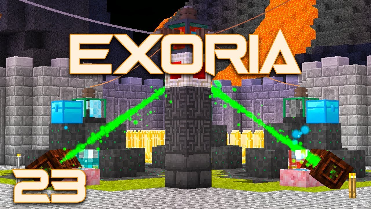 Exoria EP23 Item Transport + Botania RF Power