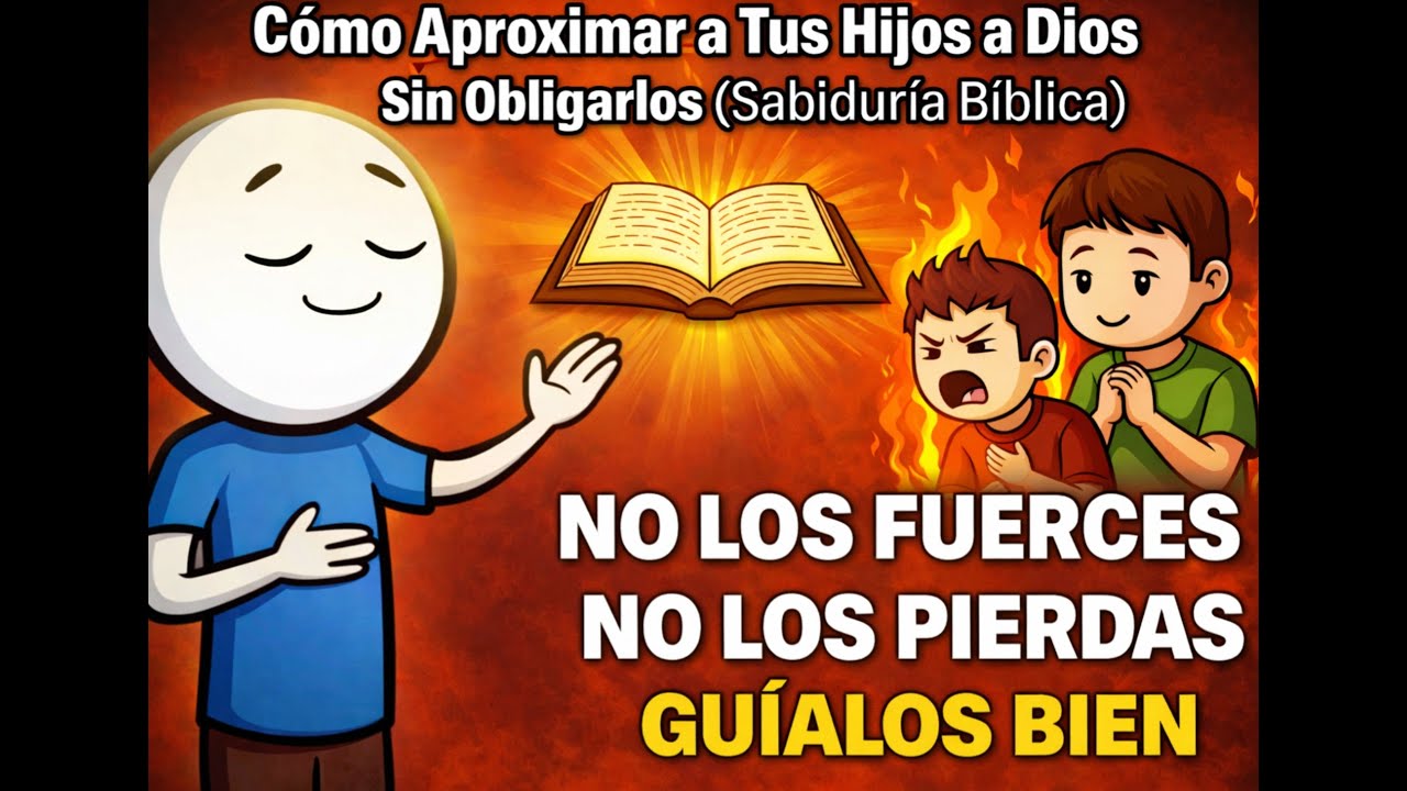 Cómo Aproximar a Tus Hijos a Dios Sin Obligarlos (Sabiduría Bíblica)