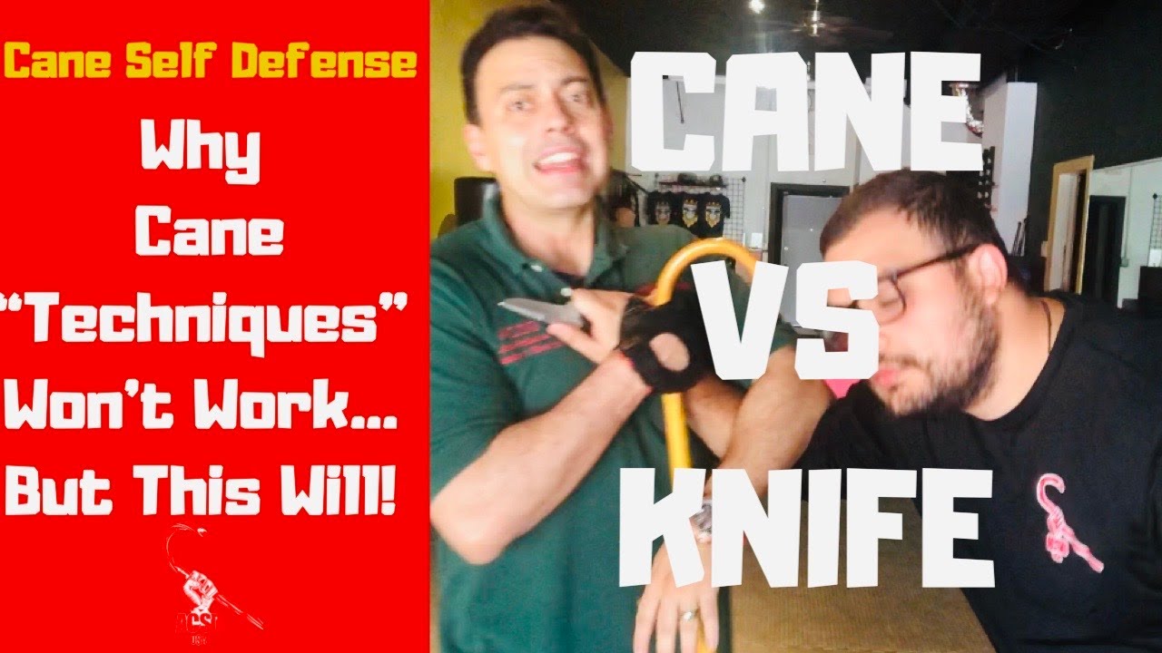 Cane Self Defense: Why Cane “Techniques” Versus Knife Won’t Work...But This Will.