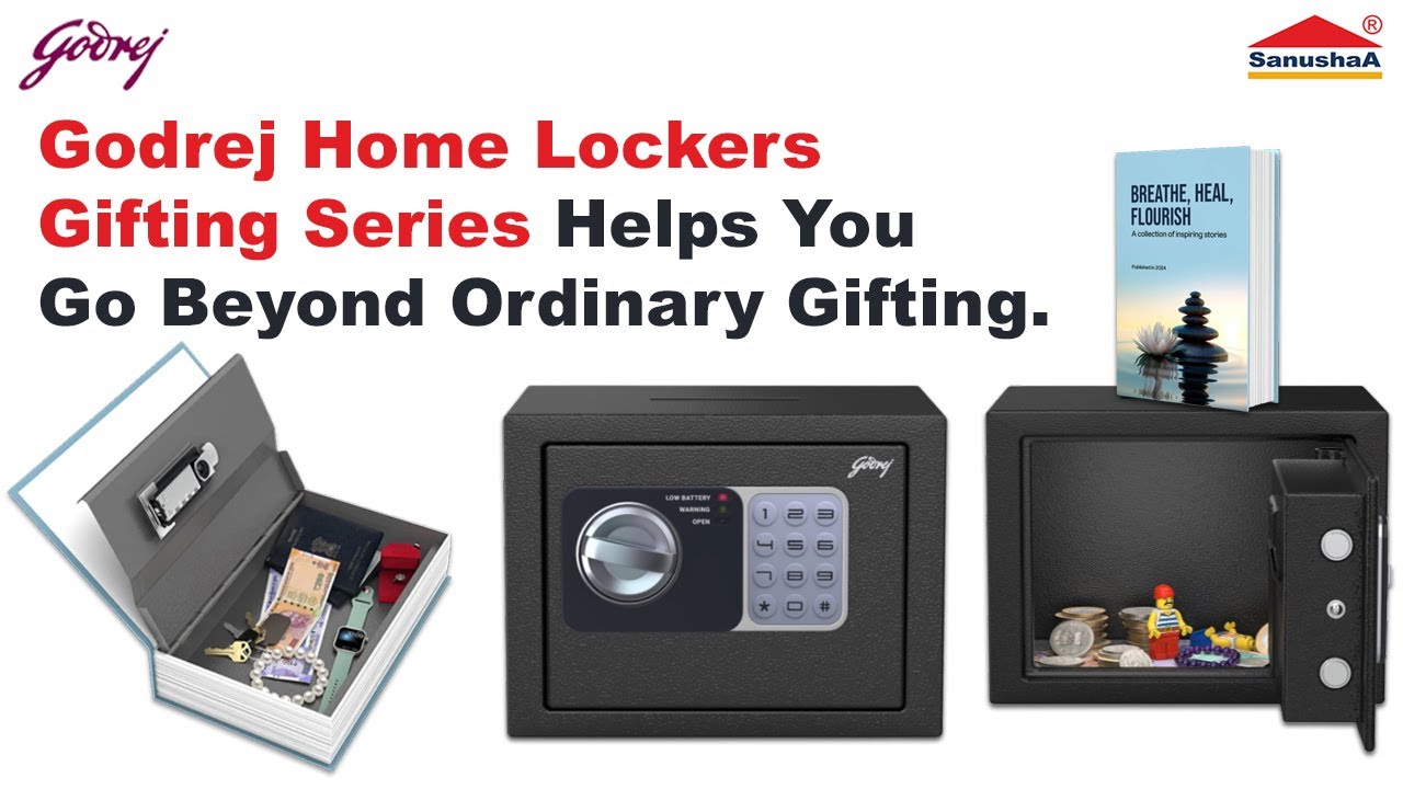 Godrej Gift Series Lockers | DreamBox, Capital, Myst & Verge | Perfect Gift for Safety & Memories