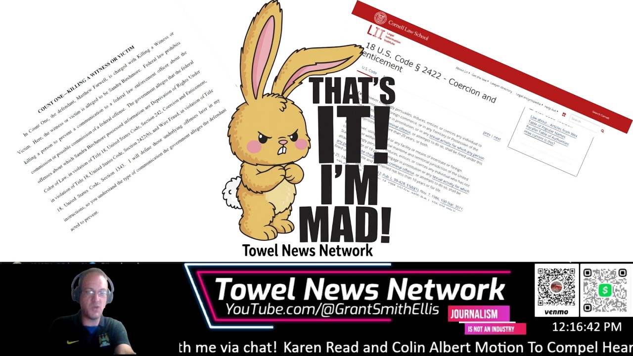 Karen Read/John O'Keefe/Sandra Birchmore/Matthew Farwell/TurtleBoy: The Feds Were Here All Along!